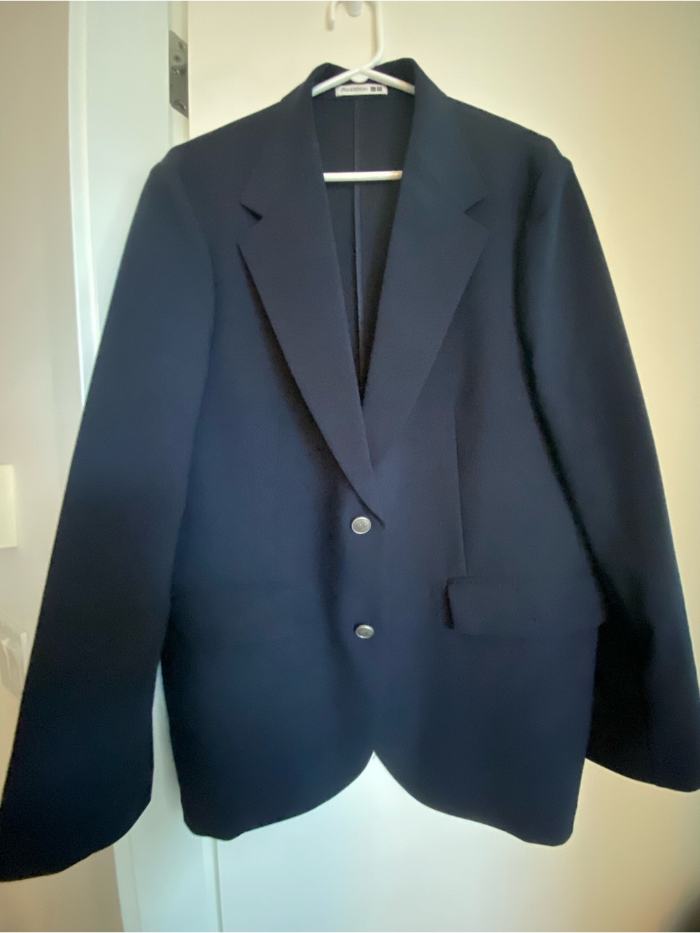 Uniqlo x JW ANDERSON Airsense Navy Single-Breasted Blazer (ultra light)